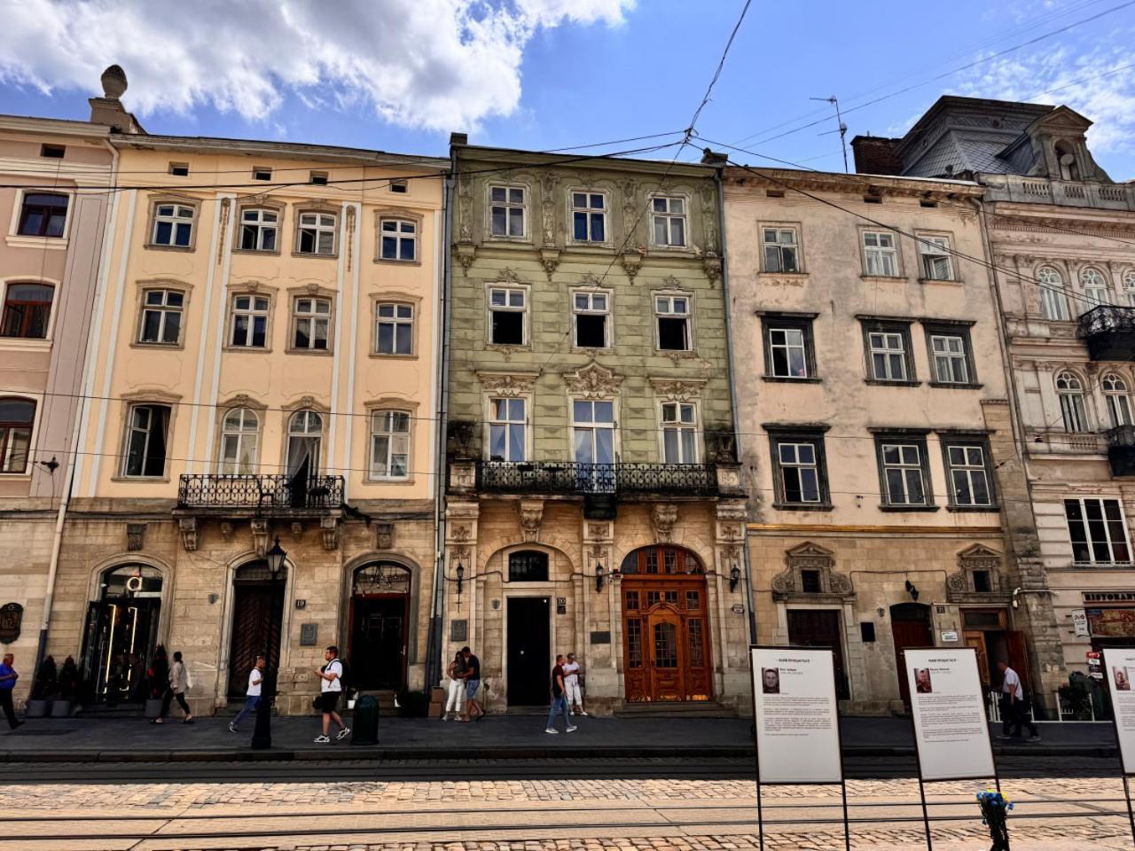 Апартаменти На Площі Ринок, 20 Lviv Eksteriør bilde